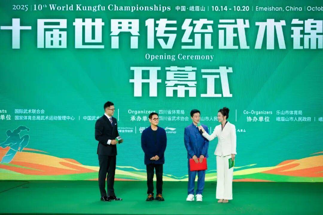 吳京接棒李連杰成國際武聯(lián)形象大使:西鳳酒
