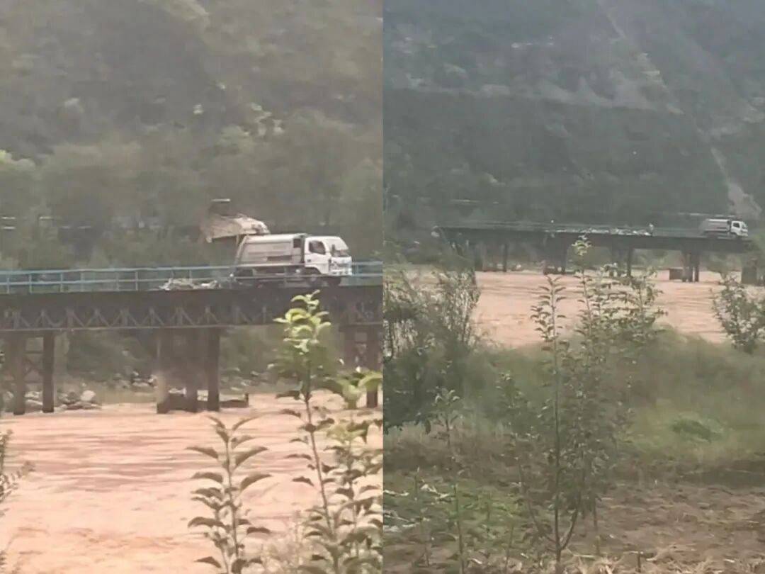 甘肅天水垃圾車往渭河傾倒垃圾<strong></p>
<p>西鳳酒
</strong>，村民稱河里漲水，大橋無監(jiān)控，鎮(zhèn)政府：正在調(diào)查處理:西鳳酒
